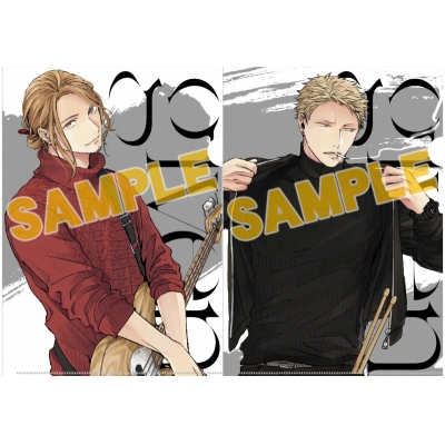 【グッズ(書籍)】「ギヴン」クリアファイルセット〈春樹・秋彦〉オーロラ 2枚セット