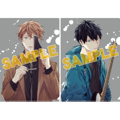 【グッズ(書籍)】「ギヴン」クリアファイルセット〈真冬・立夏〉メタリック 2枚セット