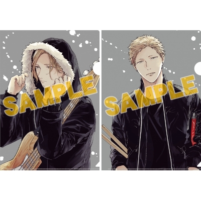 【グッズ(書籍)】「ギヴン」クリアファイルセット〈春樹・秋彦〉メタリック 2枚セット