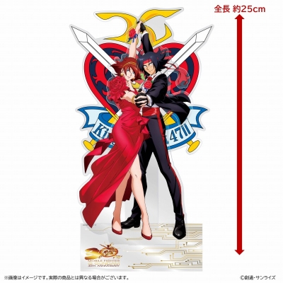 【グッズ-スタンドポップ】機動武闘伝Gガンダム ドモン&レインビッグアクリルスタンド