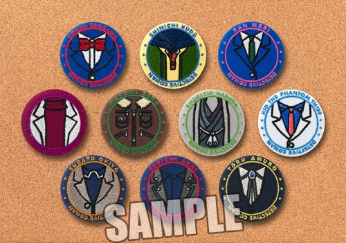 グッズ バッチ 名探偵コナン トレーディング刺繍缶バッジ アニメイト
