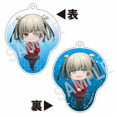 【グッズ-キーホルダー】賭ケグルイ×× 裏表キーホルダー (3)桃喰綺羅莉ver.