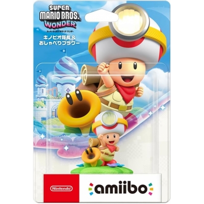 【amiibo】amiibo キノピオ隊長&おしゃべりフラワー スーパーマリオシリーズ