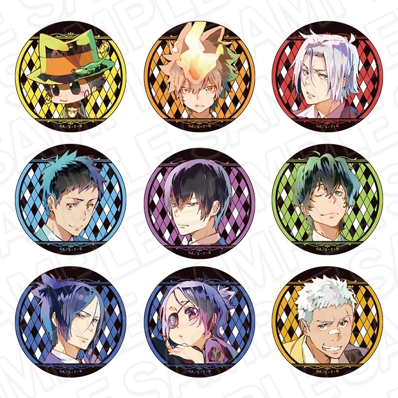 【グッズ-バッチ】TVアニメ『家庭教師ヒットマンREBORN!』 グリッターカンバッジ(ランダム)