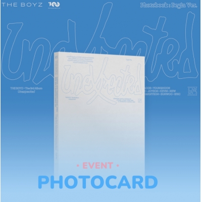 【音楽】THE BOYZ The 3rd Album 'Unexpected' (Photobook Ver.)
