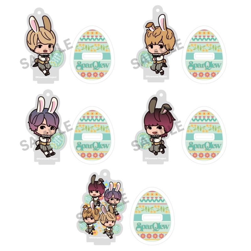 【グッズ-キーホルダー】Kiramune Presents 僕らのMusic Park トレーディングアクリルスタンドキーホルダー(全5種)【THE PICNIC 2024 Spring】