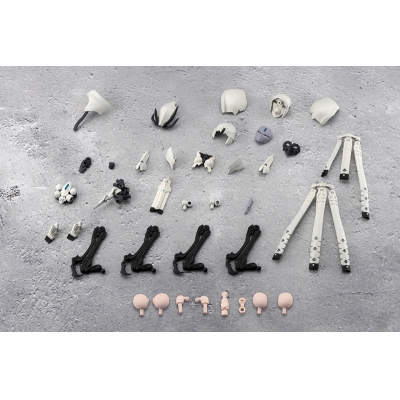 【プラモデル】無限邂逅メガロマリア メタモルフォーゼユニット エクスアーマー ホワイトソーサレス