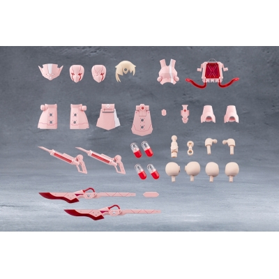 【プラモデル】無限邂逅メガロマリア メタモルフォーゼユニット エクスアーマー ピンクナース