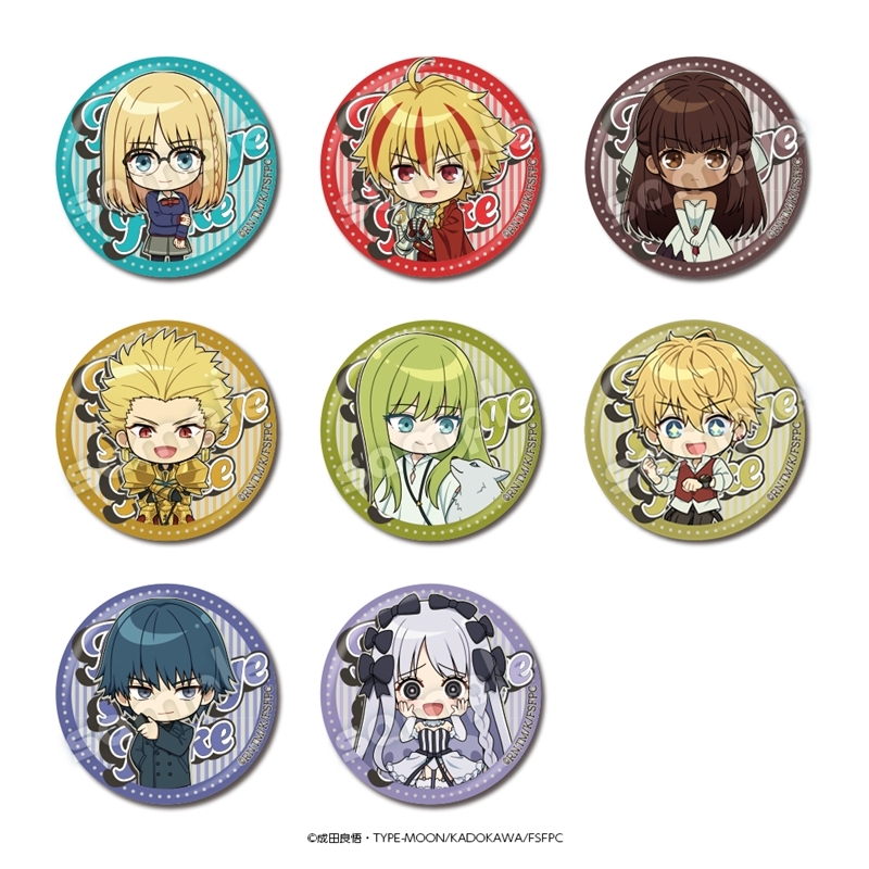 【グッズ-バッチ】Fate/strange Fake トレーディングデフォルメ缶バッジ
