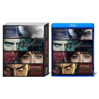 【Blu-ray】ヴェノム|ヴェノム:レット・ゼア・ビー・カーネイジ|ヴェノム:ザ・ラストダンス|モービウス|マダム・ウェブ|クレイヴン・ザ・ハンター 6ムービー・コレクション (ブルーレイ BOX)