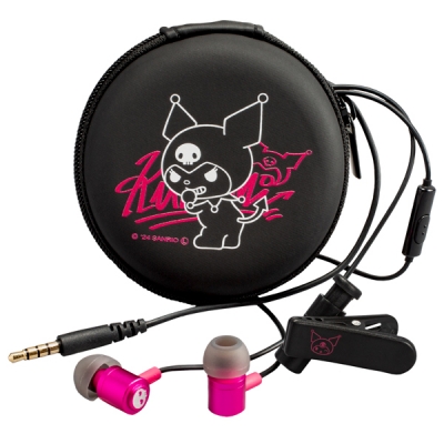 【グッズ-電化製品】クロミ HSE-A2000PNK-KU 有線ピヤホン2 クロミver.