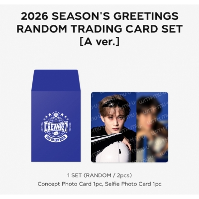 【グッズ(音楽)】カード 2026 SM ARTIST SEASON’S GREETINGS MD_ランダムトレーディングカード_NCT 127_A