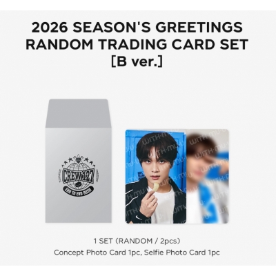 【グッズ(音楽)】カード 2026 SM ARTIST SEASON’S GREETINGS MD_ランダムトレーディングカード_NCT 127_B