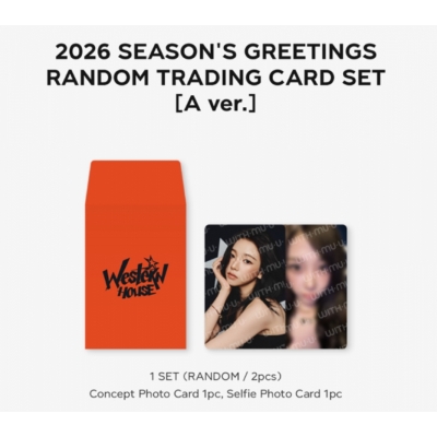 【グッズ(音楽)】カード 2026 SM ARTIST SEASON’S GREETINGS MD_ランダムトレーディングカード_aespa_A