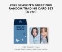 【グッズ(音楽)】カード 2026 SM ARTIST SEASON’S GREETINGS MD_ランダムトレーディングカード_Hearts2Hearts_Aの画像