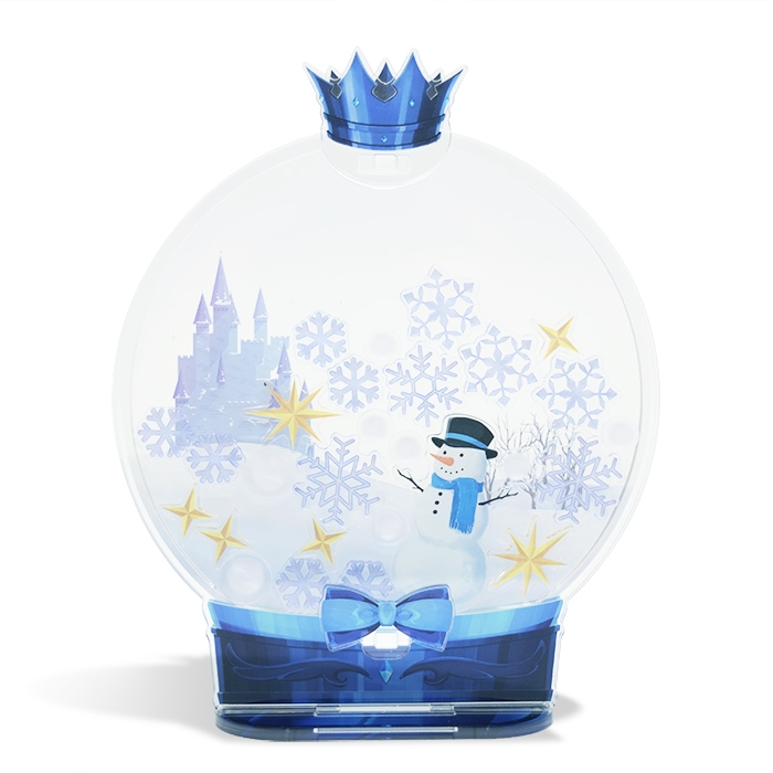 【グッズ-スタンドポップ】Favlab アクスタケース スノードーム -BLUE-