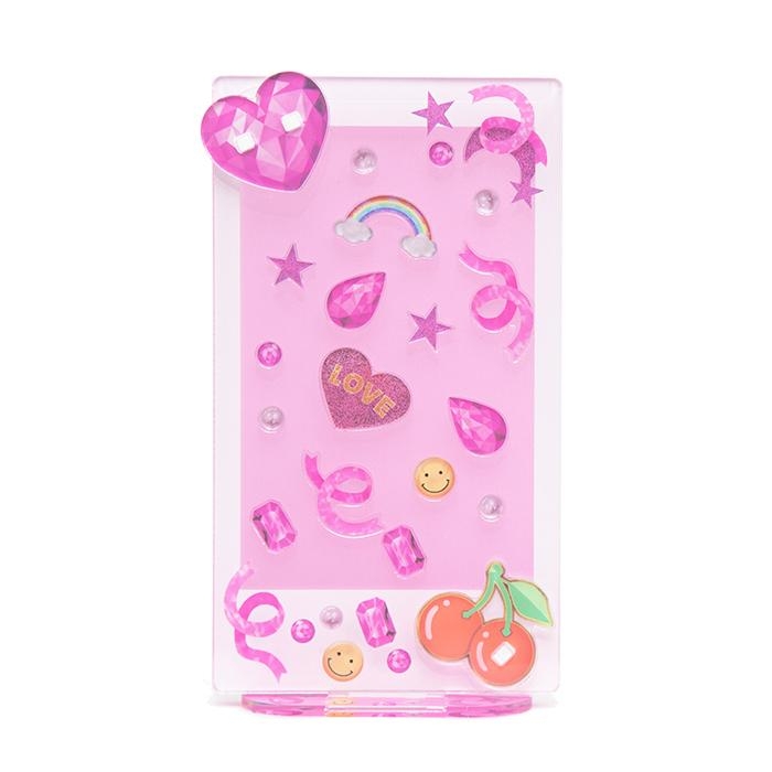 【グッズ-スタンドポップ】Favlab アクスタケース デコチェキ -PINK-