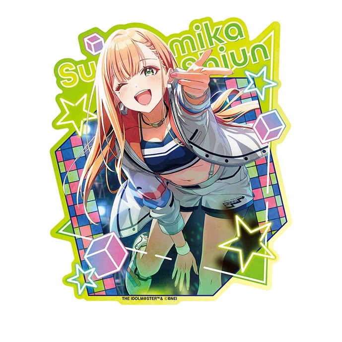 【グッズ-ステッカー】学園アイドルマスター トラベルステッカー ⑦紫雲清夏【再販】