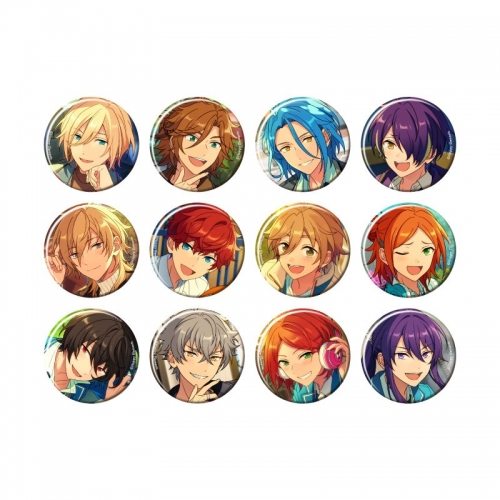 グッズ-バッチ】あんさんぶるスターズ！！ フィーチャースカウト2缶  