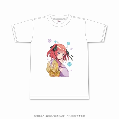 【グッズ-Tシャツ】五等分の花嫁 花札柄Tシャツ 二乃 Lサイズ