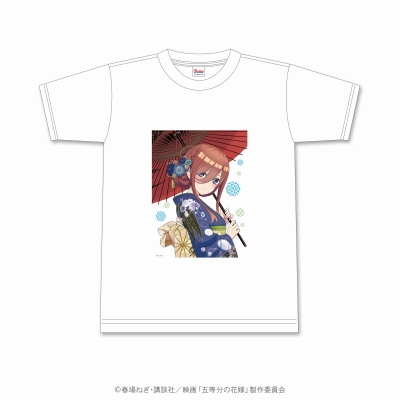 【グッズ-Tシャツ】五等分の花嫁 花札柄Tシャツ 三玖 XLサイズ