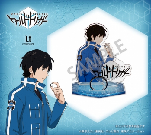 グッズ スタンドポップ ワールドトリガー アクリルジュエリースタンド 烏丸京介 再販 アニメイト