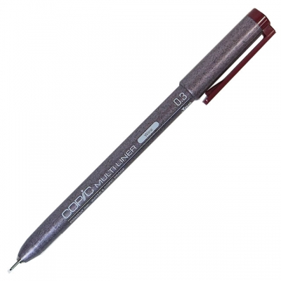 【画材-その他】マルチライナーワイン 0.3mm