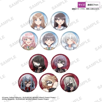 【グッズ(書籍)】B10 BanG Dream! コミカライズトレーディング缶バッジ MyGO!!!!!・Ave Mujica