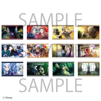 【グッズ-ポストカード】ディズニー ツイステッドワンダーランド アニメーションポストカードセット