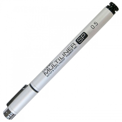 【画材-その他】マルチライナーSPブラック0.5mm