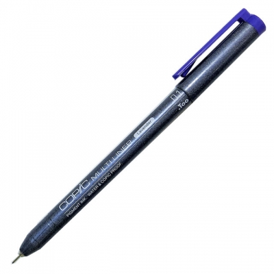 【画材-その他】マルチライナーラベンダー 0.1mm