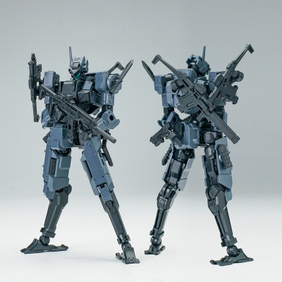 【プラモデル】3 min projectシリーズ FENRIR(フェンリル) グレー 1/18