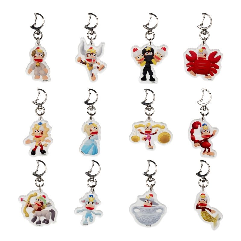 【グッズ-キーホルダー】サルゲッチュ トレーディングアクリルキーホルダー