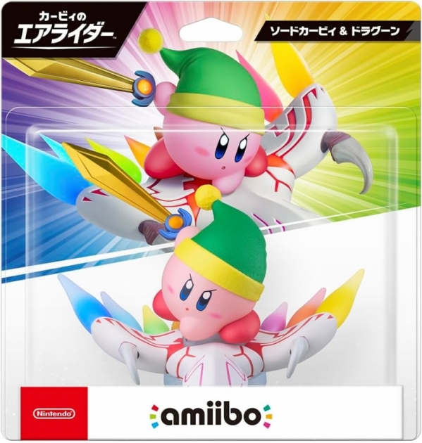 【amiibo】amiibo ソードカービィ&ドラグーン カービィのエアライダーシリーズ