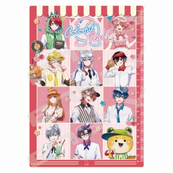 グッズ-下敷き】カラフルピーチ 下じき ダイナー ①【再販】 | アニメイト