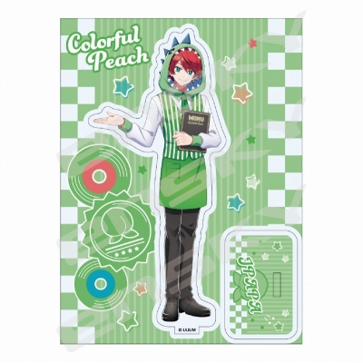【グッズ-スタンドポップ】カラフルピーチ アクリルスタンド ダイナー じゃぱぱ【再販】