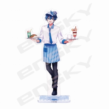 グッズ-スタンドポップ】カラフルピーチ アクリルスタンド ダイナー 