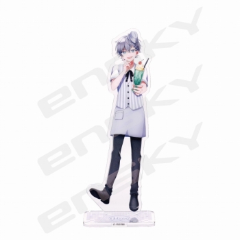 グッズ-スタンドポップ】カラフルピーチ アクリルスタンド ダイナー 