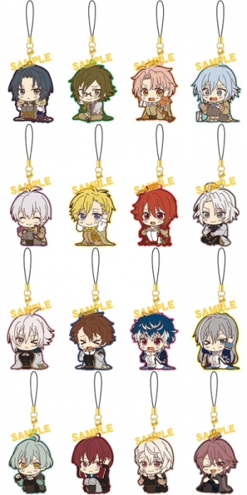 グッズ-ストラップ】アイドリッシュセブン ラバーストラップ 