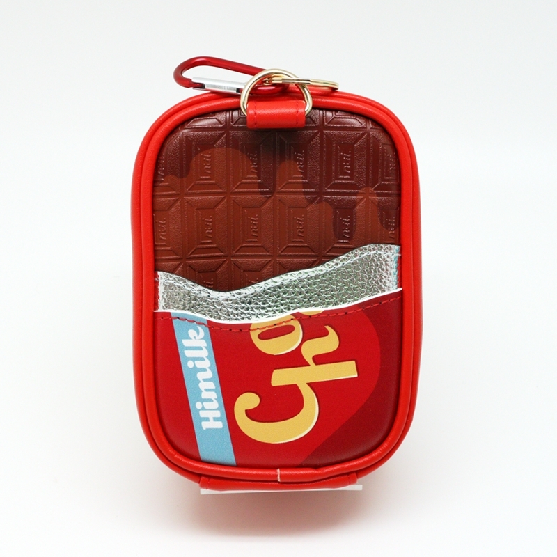 【グッズ-ポーチ】ノンキャラオリジナル nui.板チョコポーチ ミルク