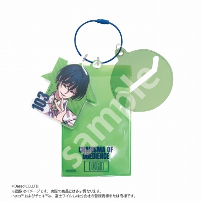 【グッズ-カバーホルダー】超人的シェアハウスストーリー 『カリスマ』 チェキ収納&バッジホルダー 本橋 依央利