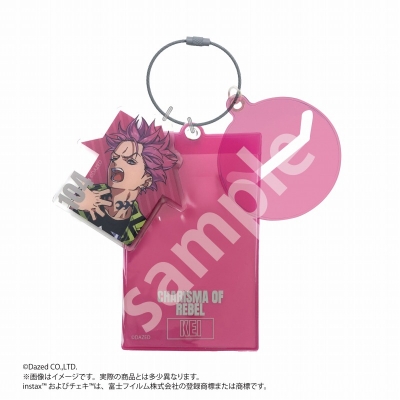 【グッズ-カバーホルダー】超人的シェアハウスストーリー 『カリスマ』 チェキ収納&バッジホルダー 猿川 慧