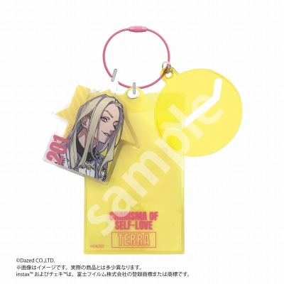 【グッズ-カバーホルダー】超人的シェアハウスストーリー 『カリスマ』 チェキ収納&バッジホルダー テラ