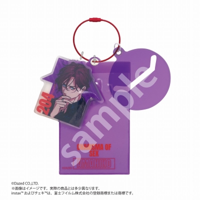 【グッズ-カバーホルダー】超人的シェアハウスストーリー 『カリスマ』 チェキ収納&バッジホルダー 天堂 天彦