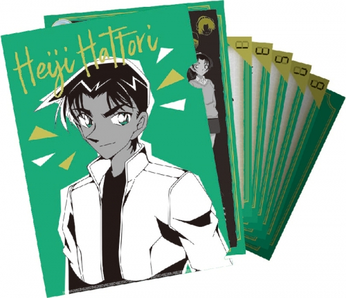 グッズ クリアファイル 名探偵コナン 謎ファイル 服部平次ver 平次 和葉と謎多き屋敷 アニメイト