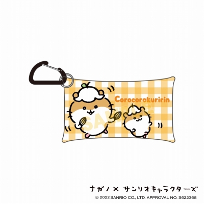 【グッズ-ポーチ】ナガノ×サンリオキャラクターズ クリアマルチケースS コロコロクリリン