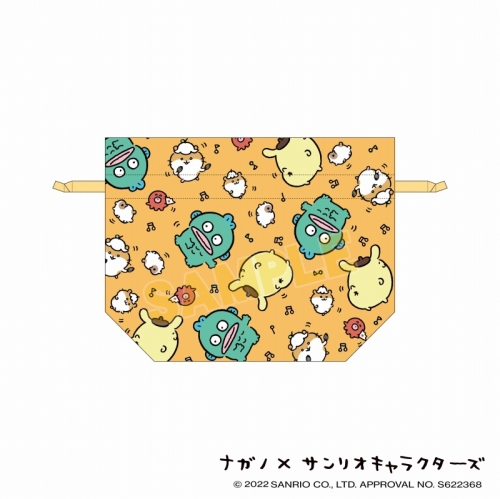 グッズ 巾着 ナガノ サンリオキャラクターズ 小さめ巾着 B アニメイト