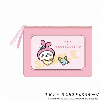 【グッズ-ポーチ】ナガノ×サンリオキャラクターズ シリコンウィンドウポーチ マイメロディ