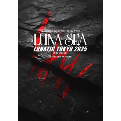 【DVD】LUNA SEA/35th ANNIVERSARY TOUR ERA TO ERA -THE FINAL EPISODE- LUNATIC TOKYO 2025 -黒服限定GIG-