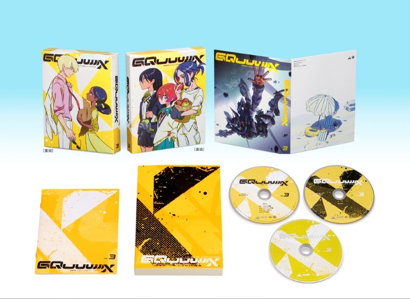 Blu-ray】TV 機動戦士Gundam GQuuuuuuX vol.3 （特装限定版）＜最終巻 